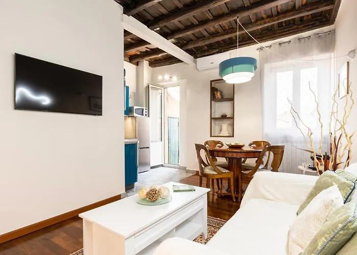 Apartament Trastevere House With Balcony,quiet New Rzym
