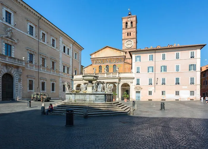 Apartament Trastevere House With Balcony,quiet New *