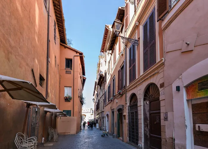 Trastevere House With Balcony,quiet New Rzym